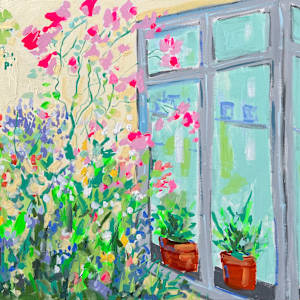 Summer in Willowvale, Nairn by Meredith Howse Art