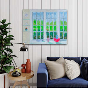 Willowvale Window by Meredith Howse Art 