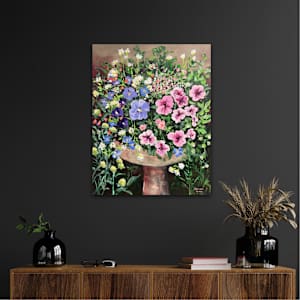 Petunia Vintage by Meredith Howse Art 