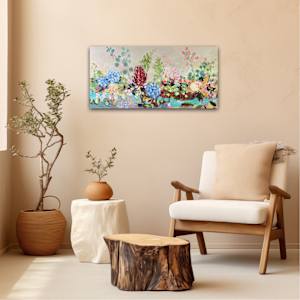 Flower River Vintage by Meredith Howse Art 