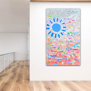Ab Stract -Sun by Meredith Howse Art