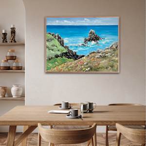 Lands End, England by Meredith Howse Art