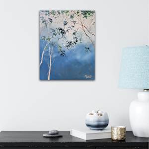 Illumination Gum Leaves by Meredith Howse Art 