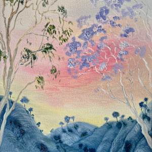 Illumination Jacaranda Hills by Meredith Howse Art