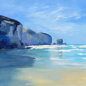 Tunnel beach by Meredith Howse Art