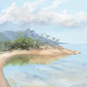Honeymoon Bay, Tasmania by Meredith Howse Art