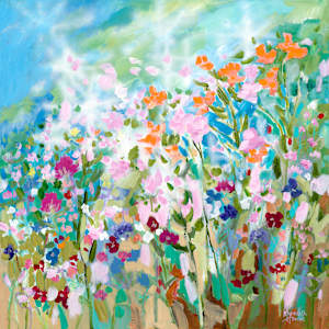 Flower Break Dance (Print) by Meredith Howse Art, Image 1.