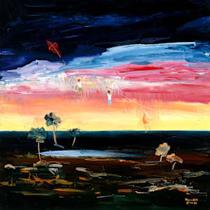 Kite Adventures (Print) by Meredith Howse Art, Image 1.
