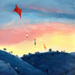 Over the Mountaintops by Meredith Howse Art