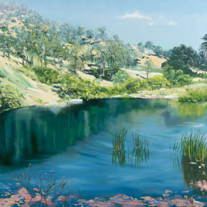 Upper Reaches of the Brisbane river by Meredith Howse Art