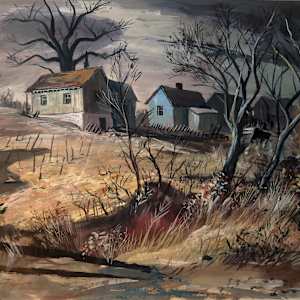 "Missouri Landscape View from Below" named by CLL by Fred Shane, Image 1.