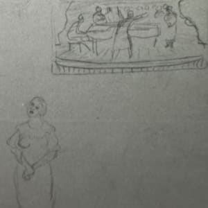"Ladies Chorus, The," initial sketches by Fred Shane, Image 4.