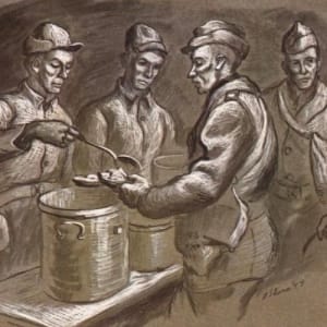 "War - Soup's On" by Fred Shane, Image 1.