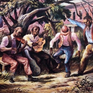 "Missouri Musicians" painting by Fred Shane, Image 1.