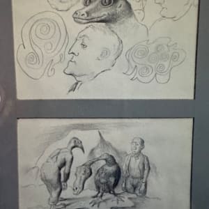 "Faces; Men and Lizard" named by CLL by Fred Shane, Image 2.