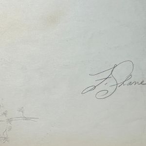"Page 1 of Sketchbook #64, Signature" named by CLL by Fred Shane, Image 1.