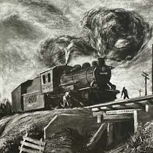 "Locomotive" by Fred Shane, Image 1.