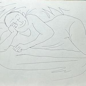 "Happy Sleeper, The" named by CLL by Fred Shane, Image 1.