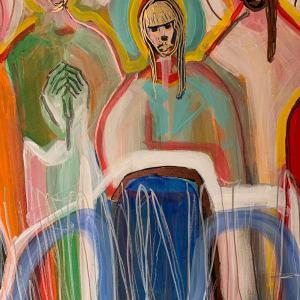 The Angels Gathering by Tia Koulianos  Image: Detail