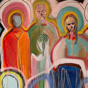 The Angels Gathering by Tia Koulianos  Image: Detail