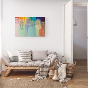 The Archangels  Image: Staged view on wall
