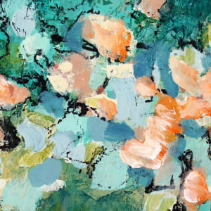 Hillside Flowers by Shirley Williams  Image: Detail