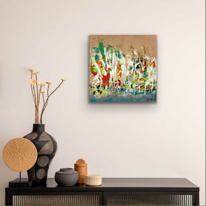 Orange Flower Field by Shirley Williams 