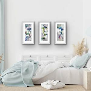 Field of Dreams 1 by Shirley Williams  Image: Wall grouping of three Field of Dreams