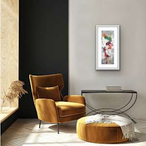 Field of Dreams 4 by Shirley Williams  Image: Field of Dreams 4 shown framed and in situ