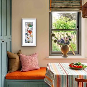 Field of Dreams 5 by Shirley Williams  Image: Field of Dreams 5 shown framed in situ