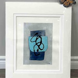 Buried Treasure by Shirley Williams  Image: One of Buried Treasure series shown with matting