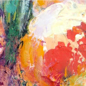 Chromatic Landscape 1 by Shirley Williams  Image: Thich Impasto Texture Detail