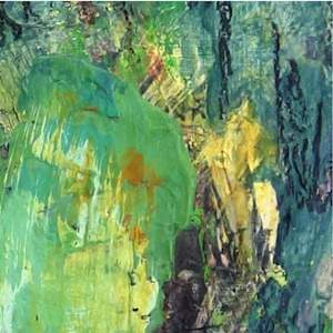Chromatic Landscape 2 by Shirley Williams  Image: Green color detail