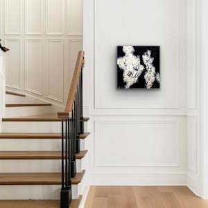 Dancing Clouds -1 by Shirley Williams  Image: Dancing Clouds 1 shown hung in a hallway
