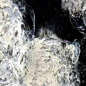 Dancing Clouds -2 by Shirley Williams  Image: texture detail of Dancing Clouds painting