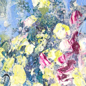 Flower Power 1 by Shirley Williams  Image: Detail of Flower Power texture