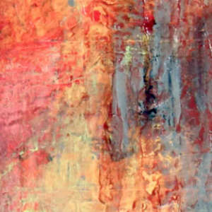 Sunset Shadows by Shirley Williams  Image: color detail of Sunset Shadows painting