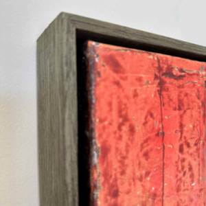 Sunset Shadows by Shirley Williams  Image: corner frame view of Sunset Shadows painting
