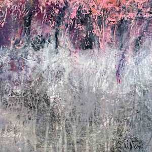 Twilight Passage by Shirley Williams  Image: grey texture detail of Twilight Passage painting