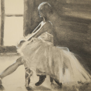 Seated Dancer by Roberta Murray