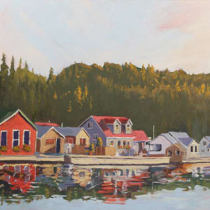 Sullivan Bay Float Houses by Roberta Murray