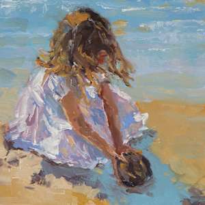 Clam DIgger by Roberta Murray