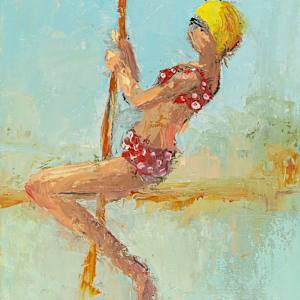 Rope Swing by Roberta Murray