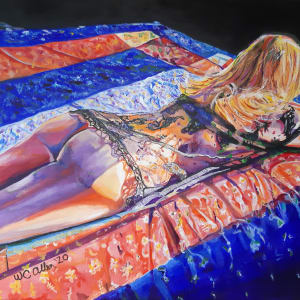 Afternoon Light, Culo and Lace by Wayne C. Allen