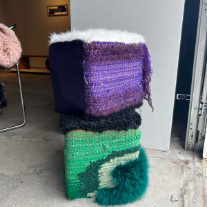 Cube Pillow 2 by Paula Schubatis 