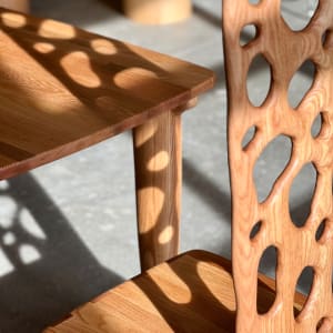 Wormhole Dining Chair by Forrest Hudes 