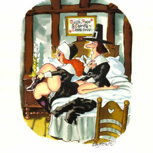 1981, November Published Playboy Cartoon by Paul Raymonde