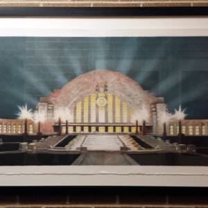 Cincinnati Railroad Terminal by Richard Haas