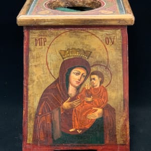 Alms box icon 