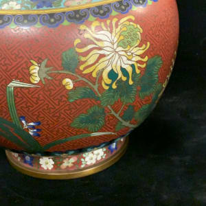 Cloisonne vases by Chinese culture 